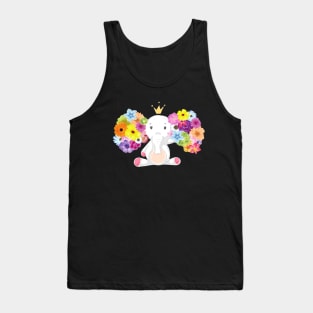 Flowers Elephant Tank Top